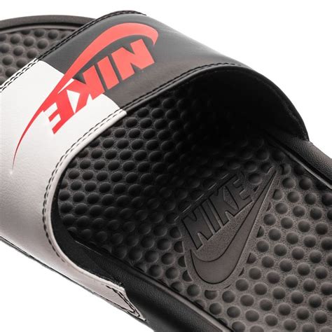 nike damen badelatschen benassi jdi rot schwarz|Nike Benassi JDI Women (343881) .